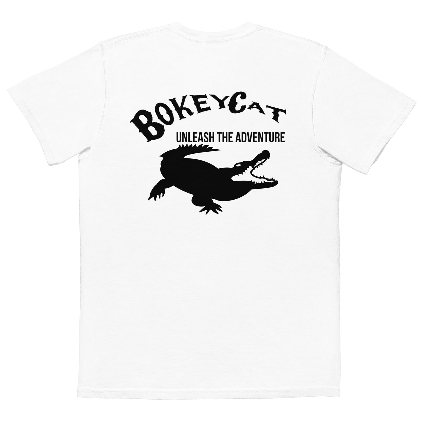 BokeyCat Unisex garment-dyed pocket t-shirt