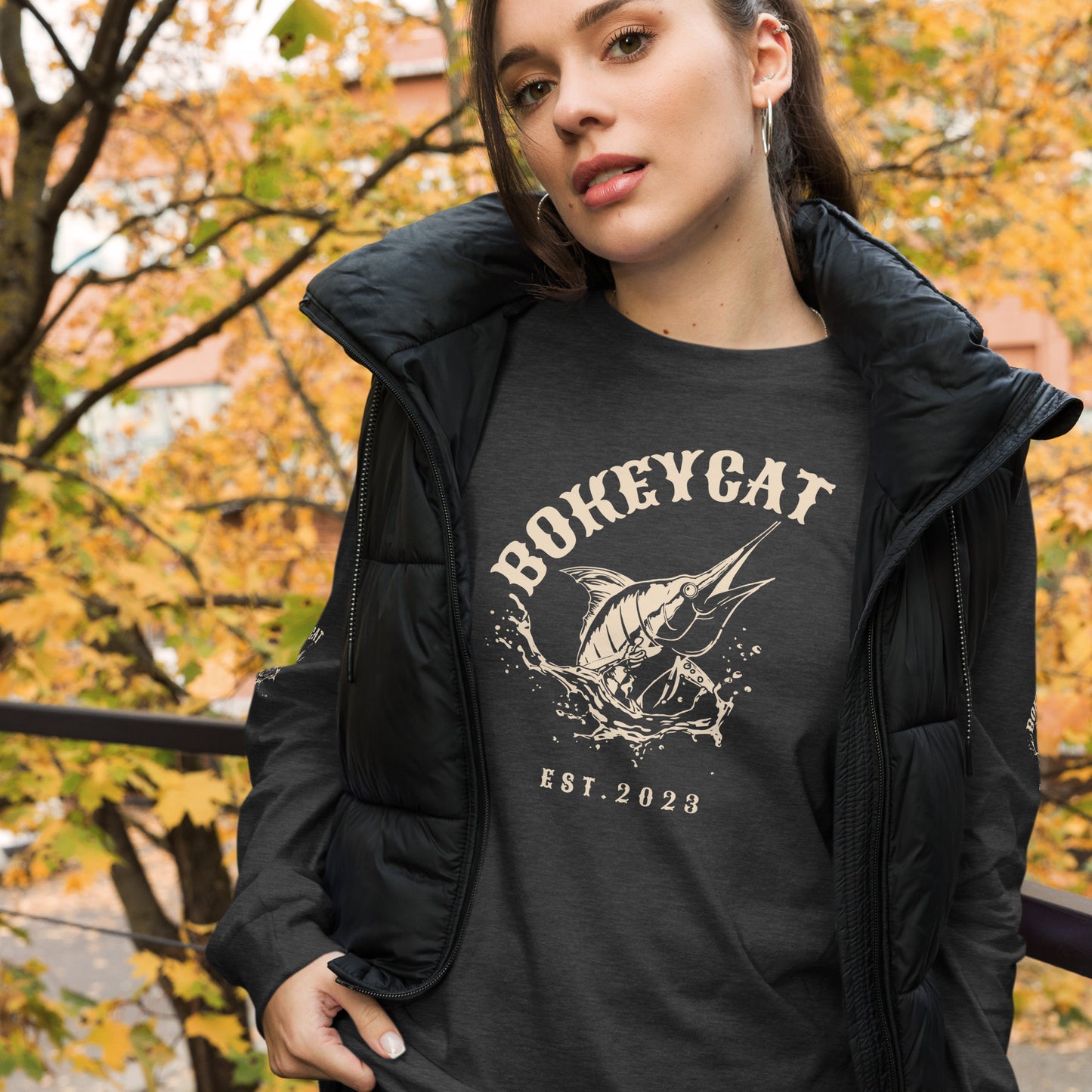 BokeyCat Unisex Long Sleeve Tee