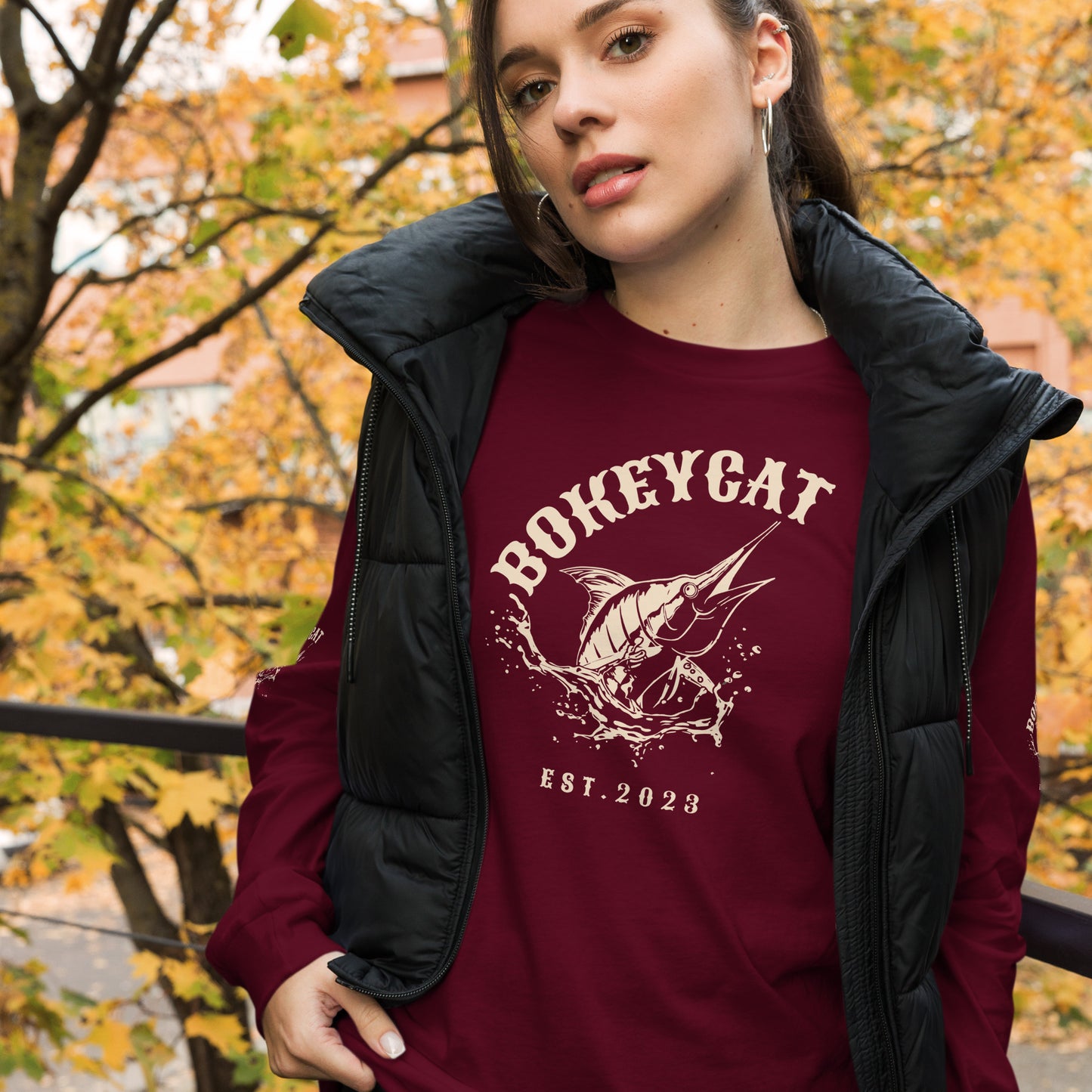 BokeyCat Unisex Long Sleeve Tee