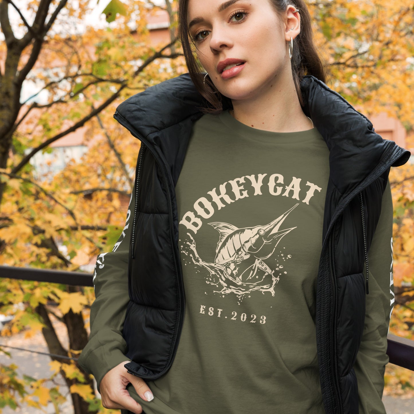 BokeyCat Unisex Long Sleeve Tee