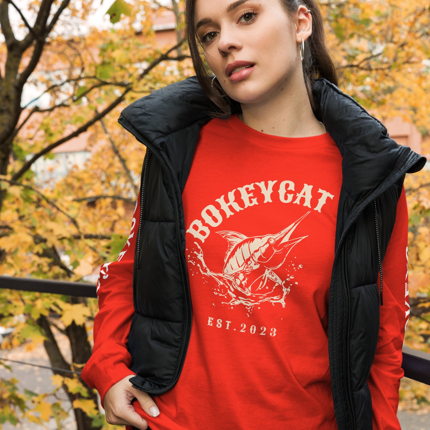 BokeyCat Unisex Long Sleeve Tee