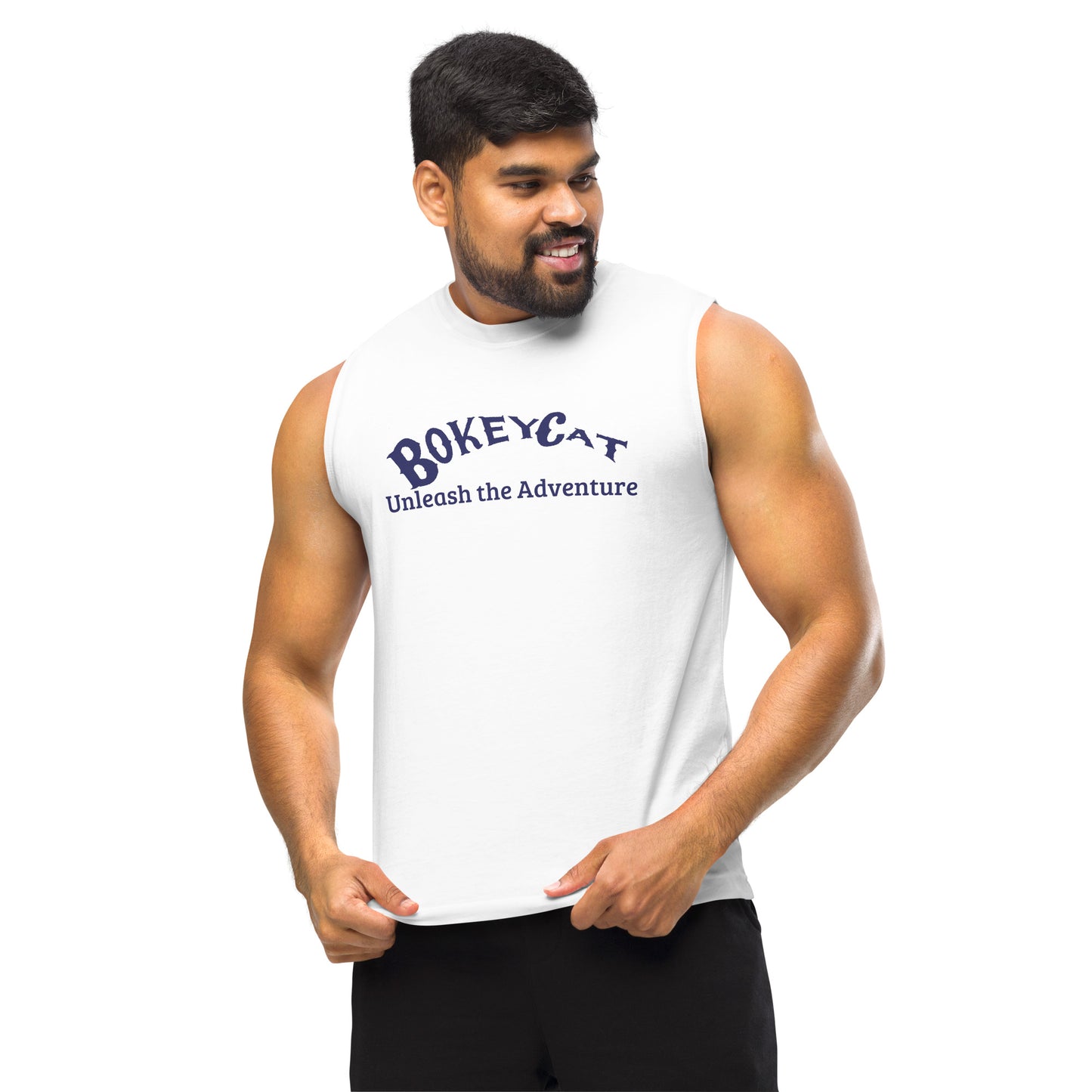 BokeyCat Muscle Shirt (logo higher)