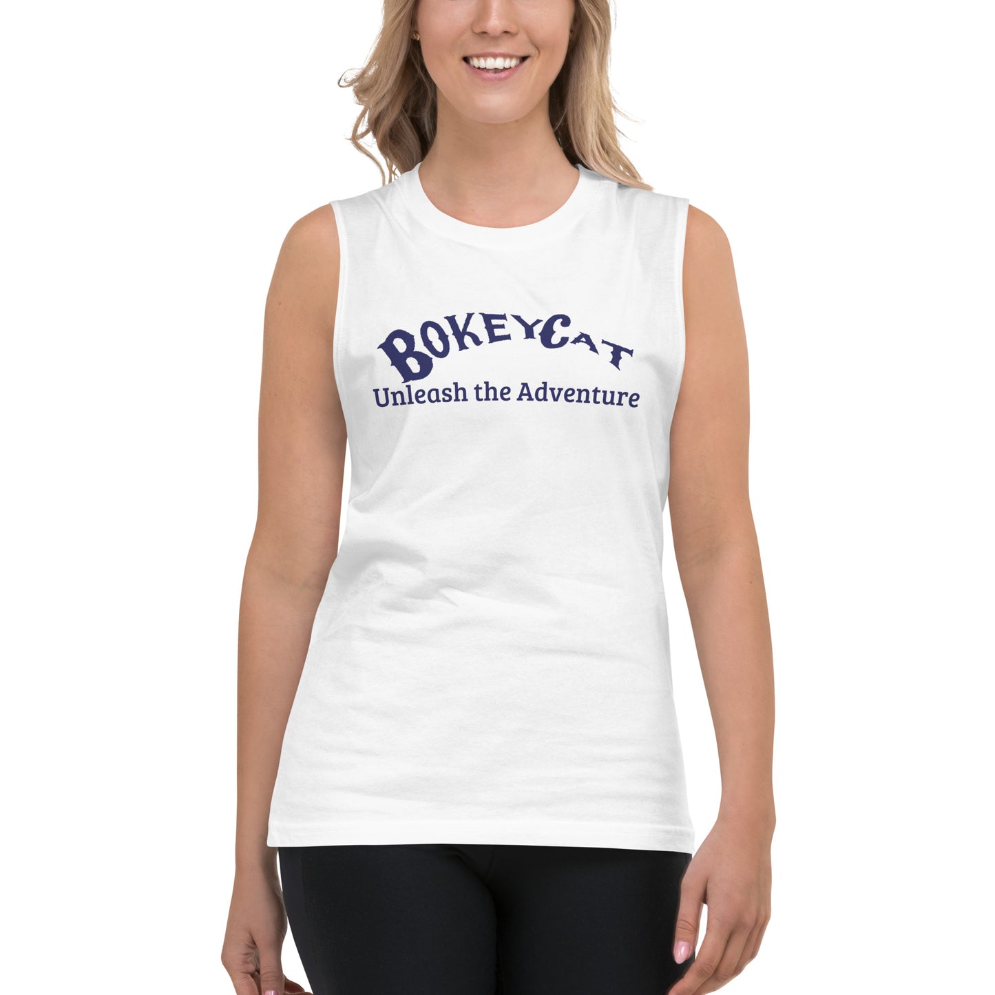 BokeyCat Muscle Shirt (logo higher)