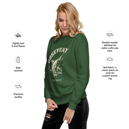 BokeyCat Unisex Premium Sweatshirt