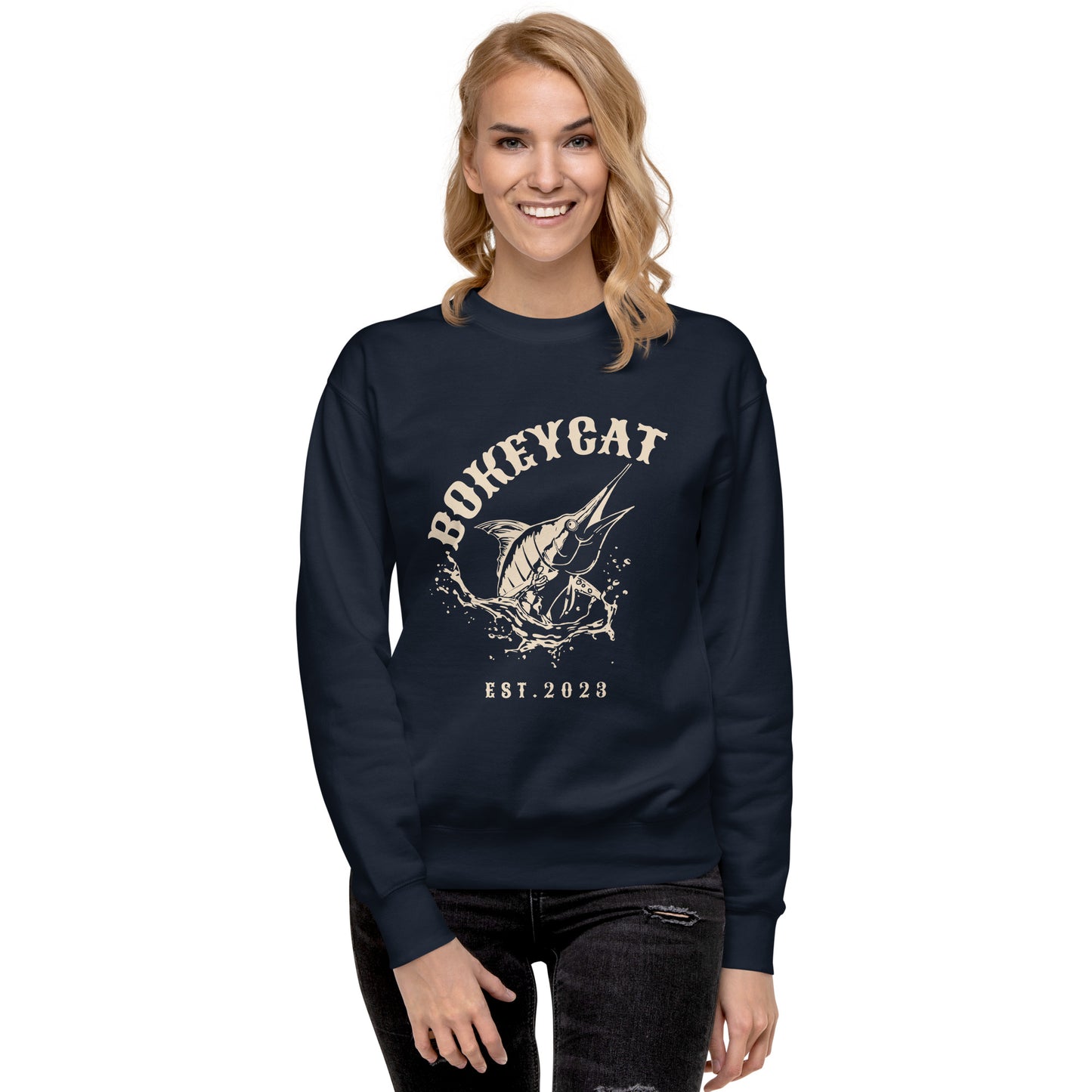 BokeyCat Unisex Premium Sweatshirt