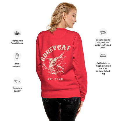 BokeyCat Unisex Premium Sweatshirt