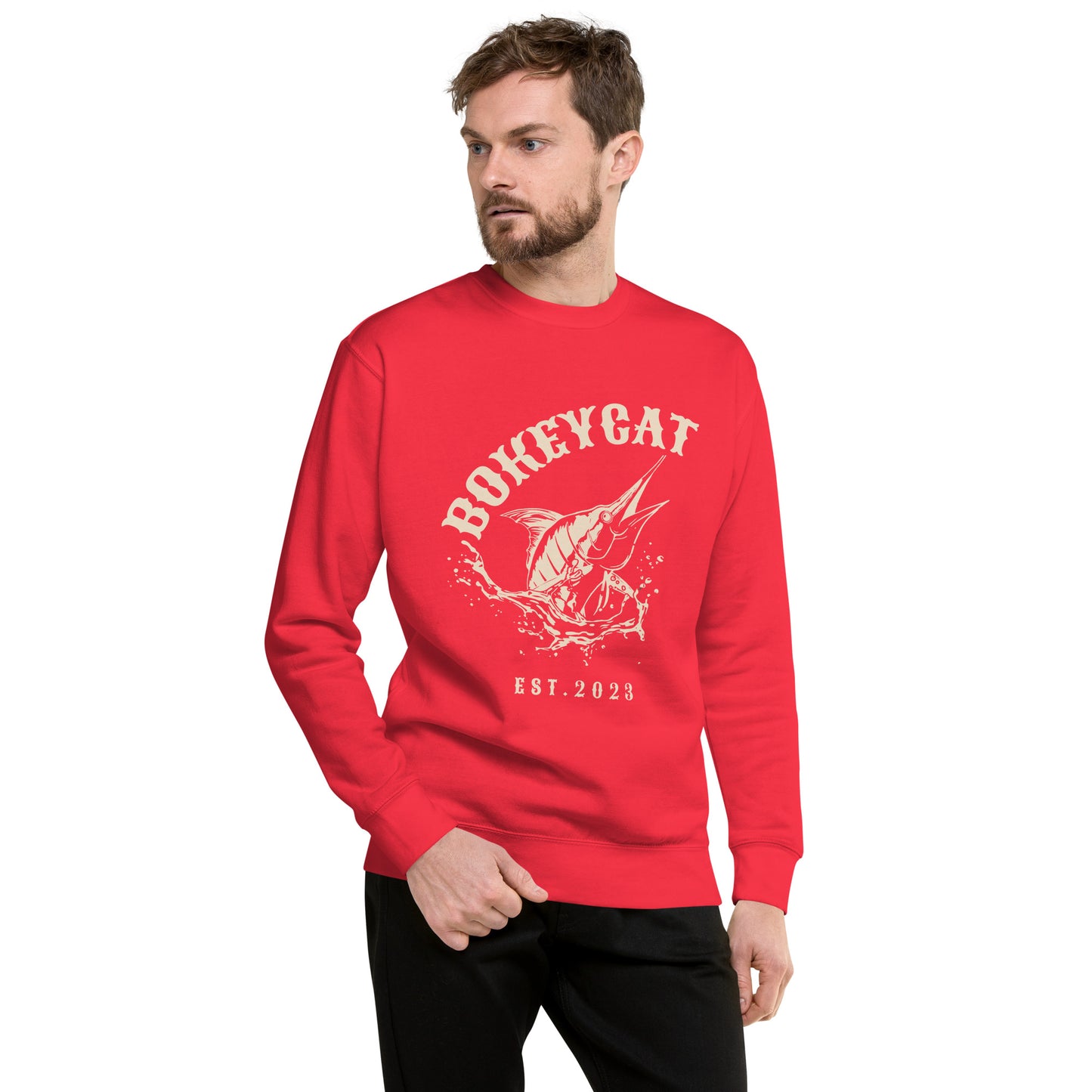 BokeyCat Unisex Premium Sweatshirt