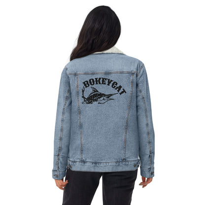 BokeyCat Unisex denim sherpa jacket