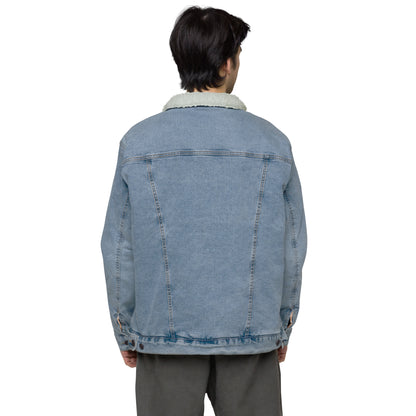 BokeyCat Unisex denim sherpa jacket