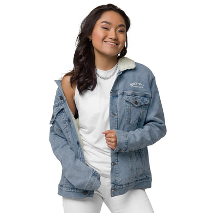 BokeyCat Unisex denim sherpa jacket