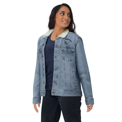 BokeyCat Unisex denim sherpa jacket