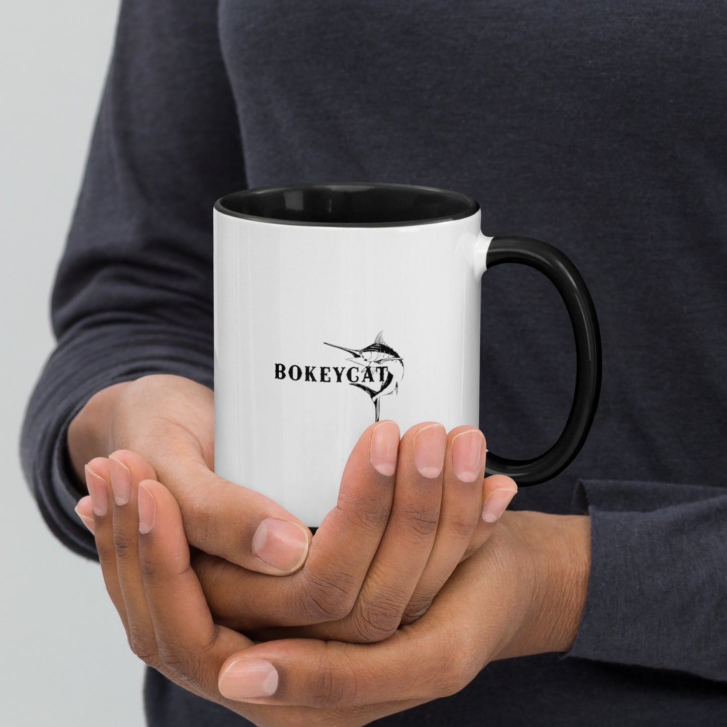 BokeyCat Mug with Color Inside