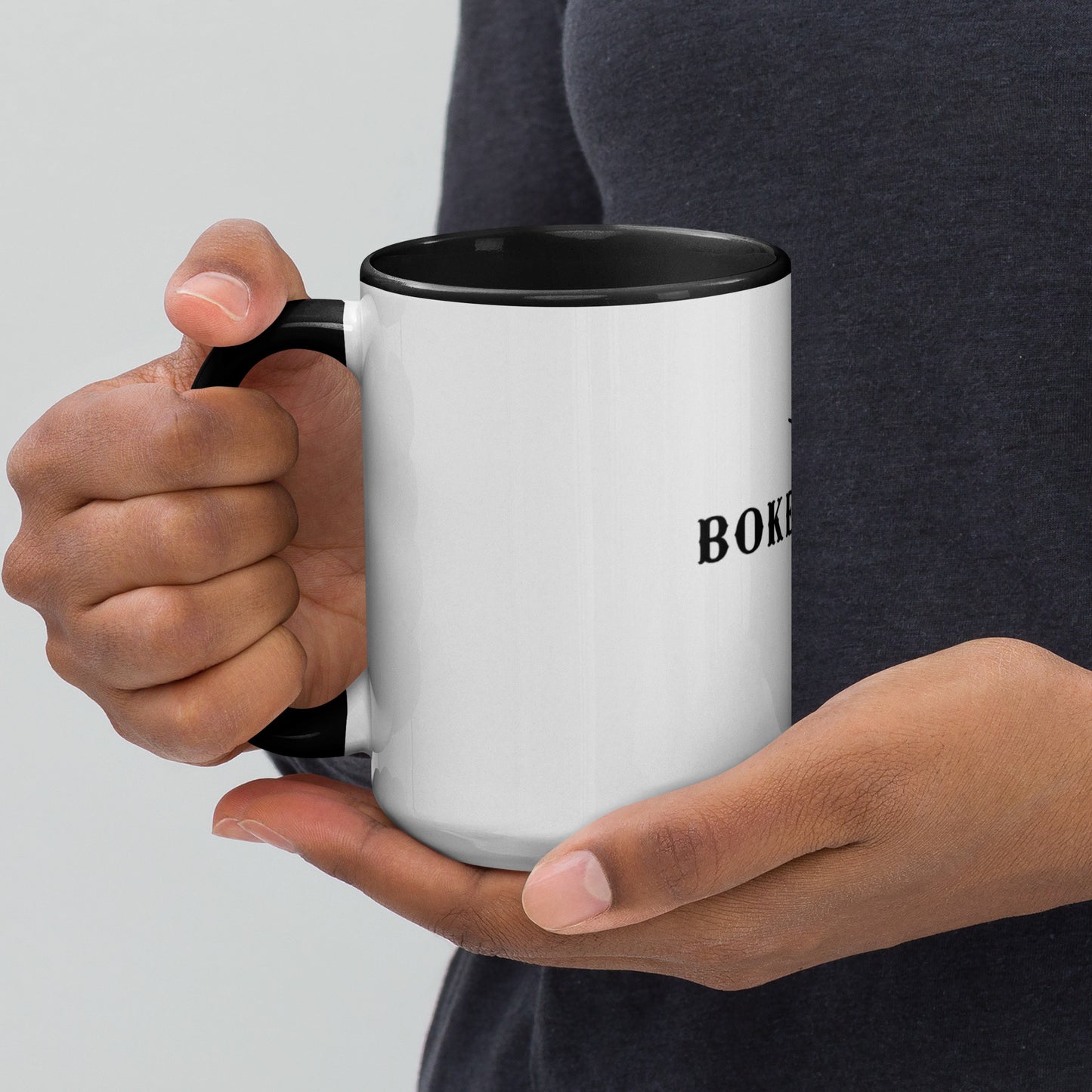 BokeyCat Mug with Color Inside