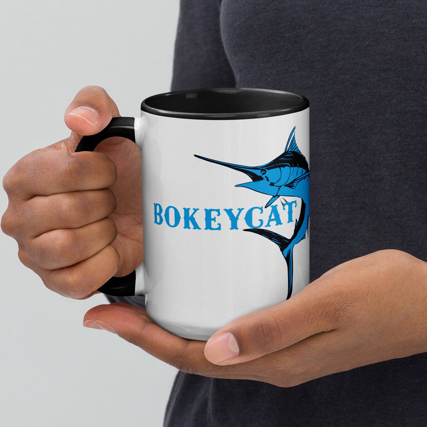 BokeyCat Mug with Color Inside