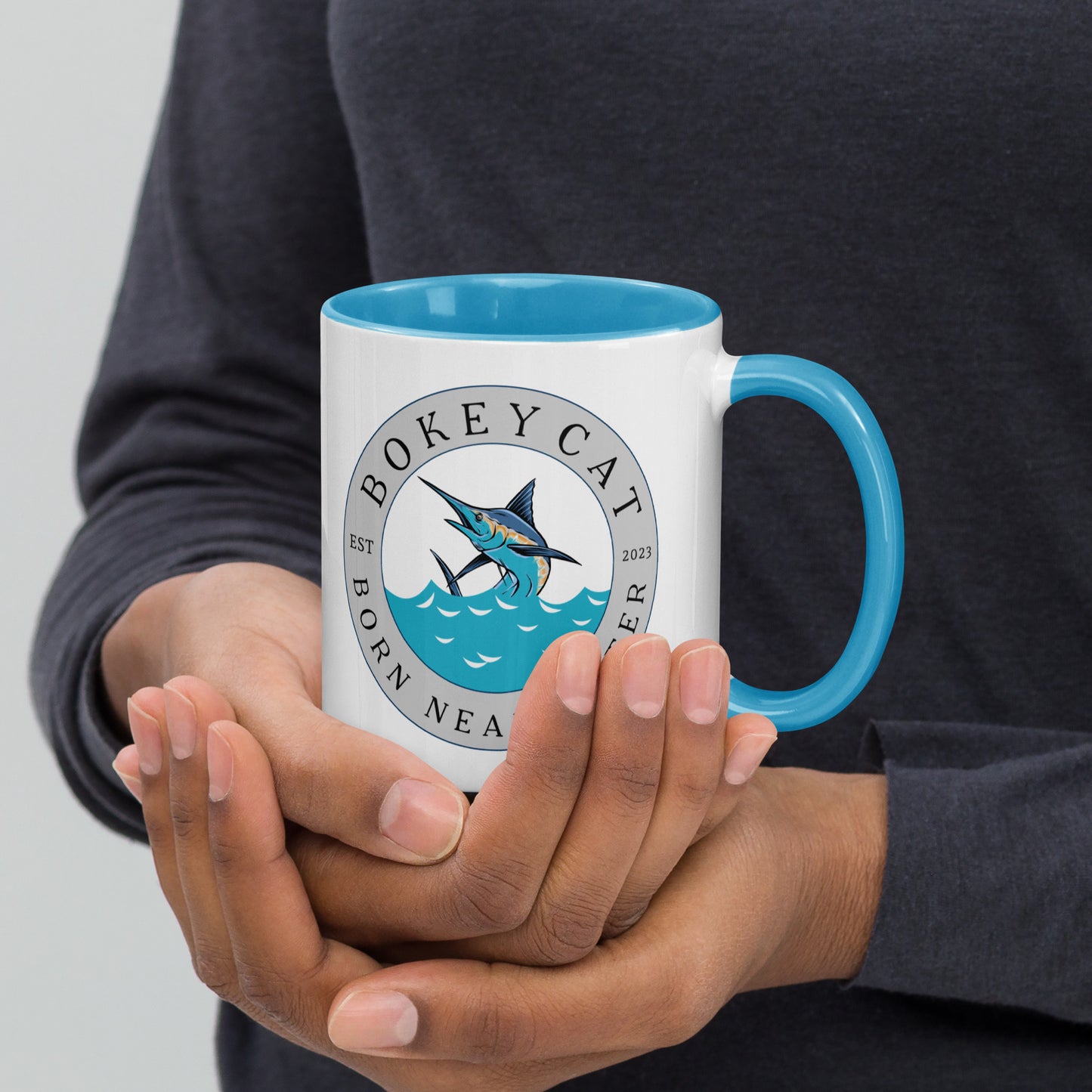 BokeyCat Mug with Color Inside