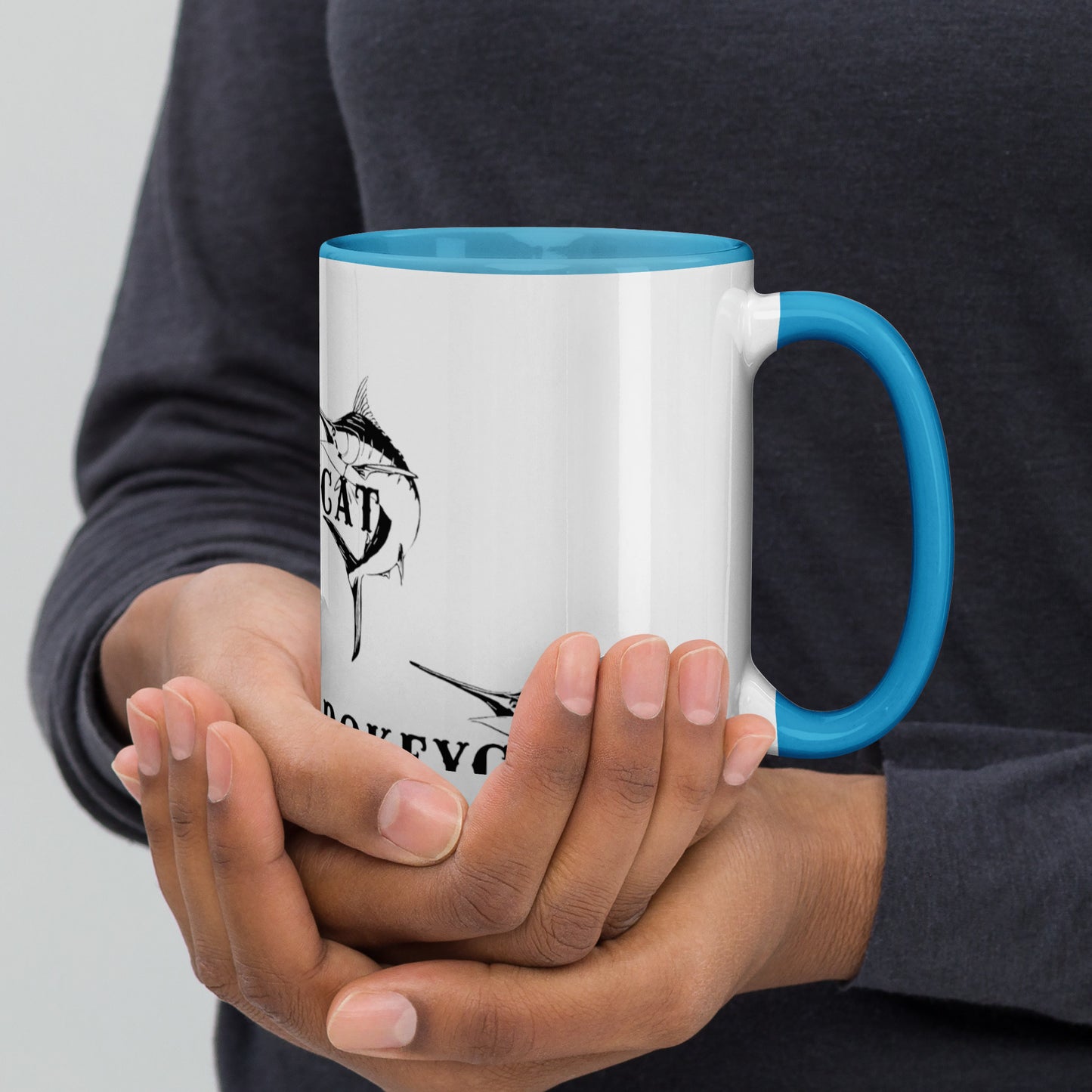 BokeyCat Mug with Color Inside