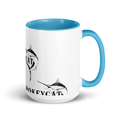 BokeyCat Mug with Color Inside