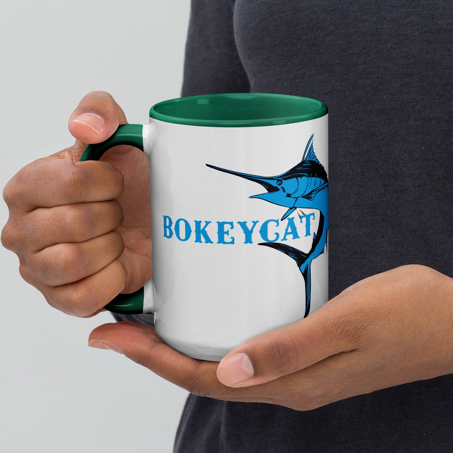 BokeyCat Mug with Color Inside