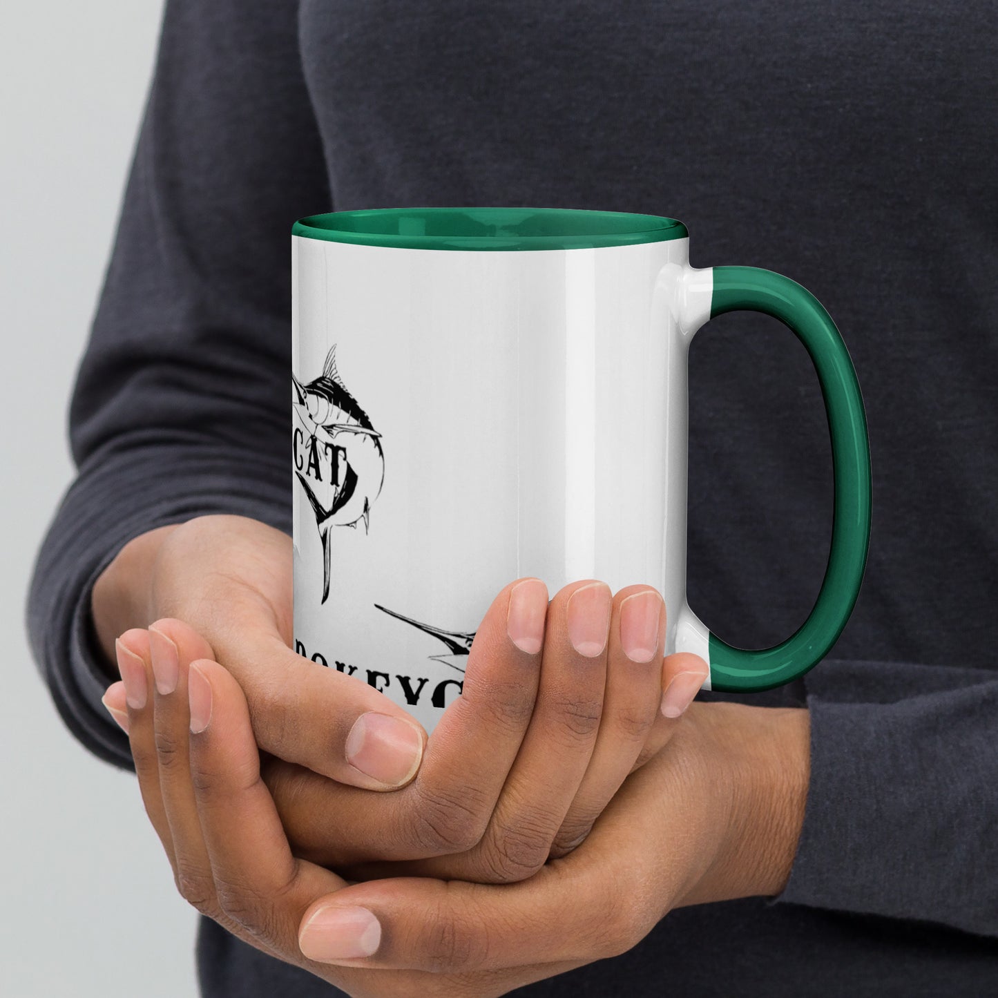 BokeyCat Mug with Color Inside