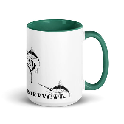 BokeyCat Mug with Color Inside