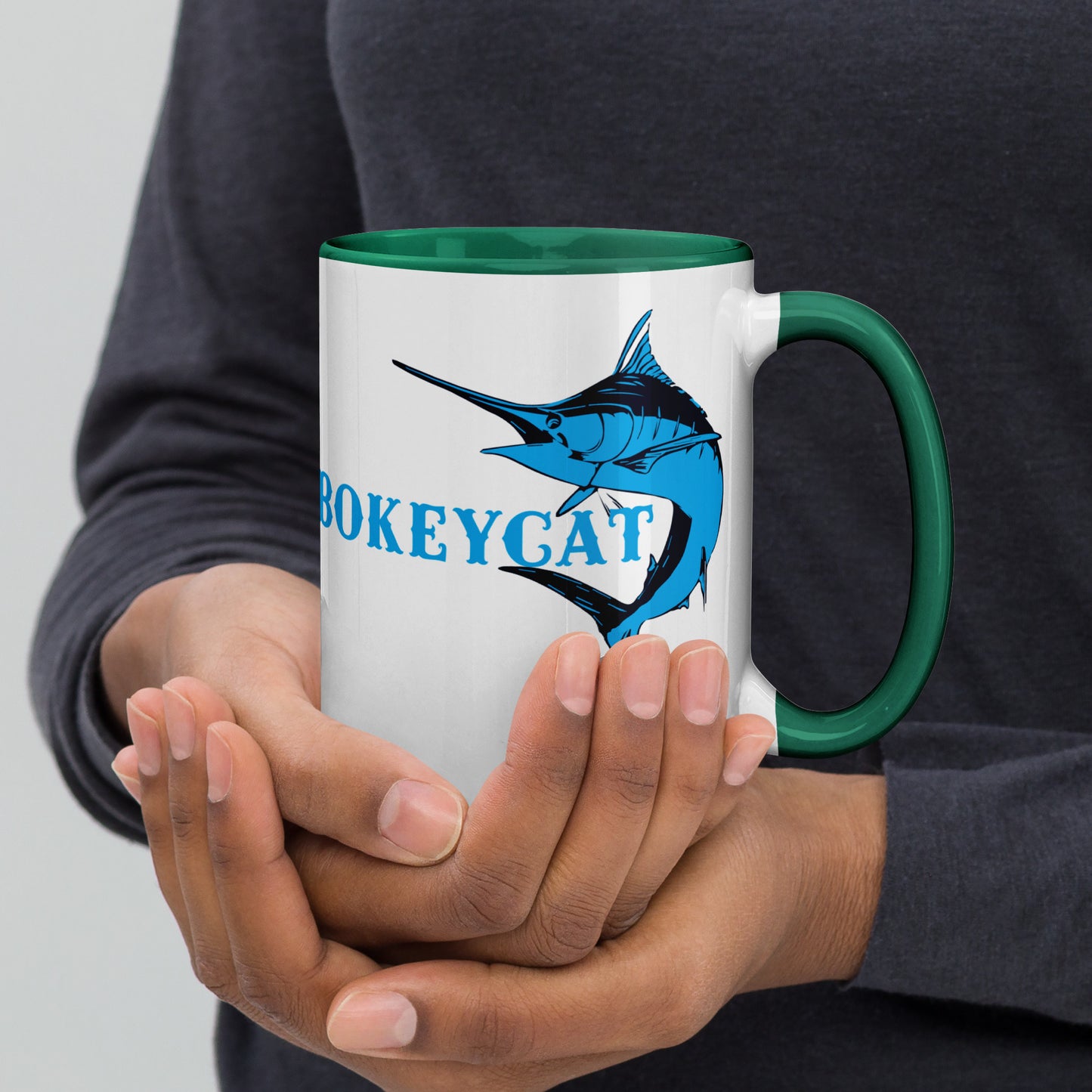 BokeyCat Mug with Color Inside