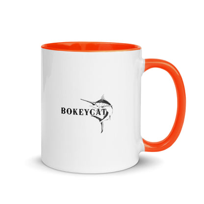 BokeyCat Mug with Color Inside