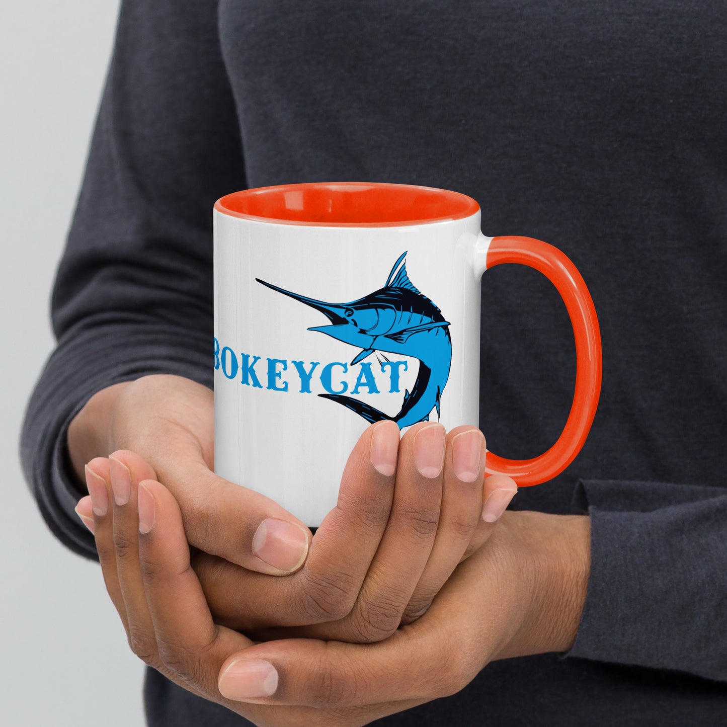 BokeyCat Mug with Color Inside