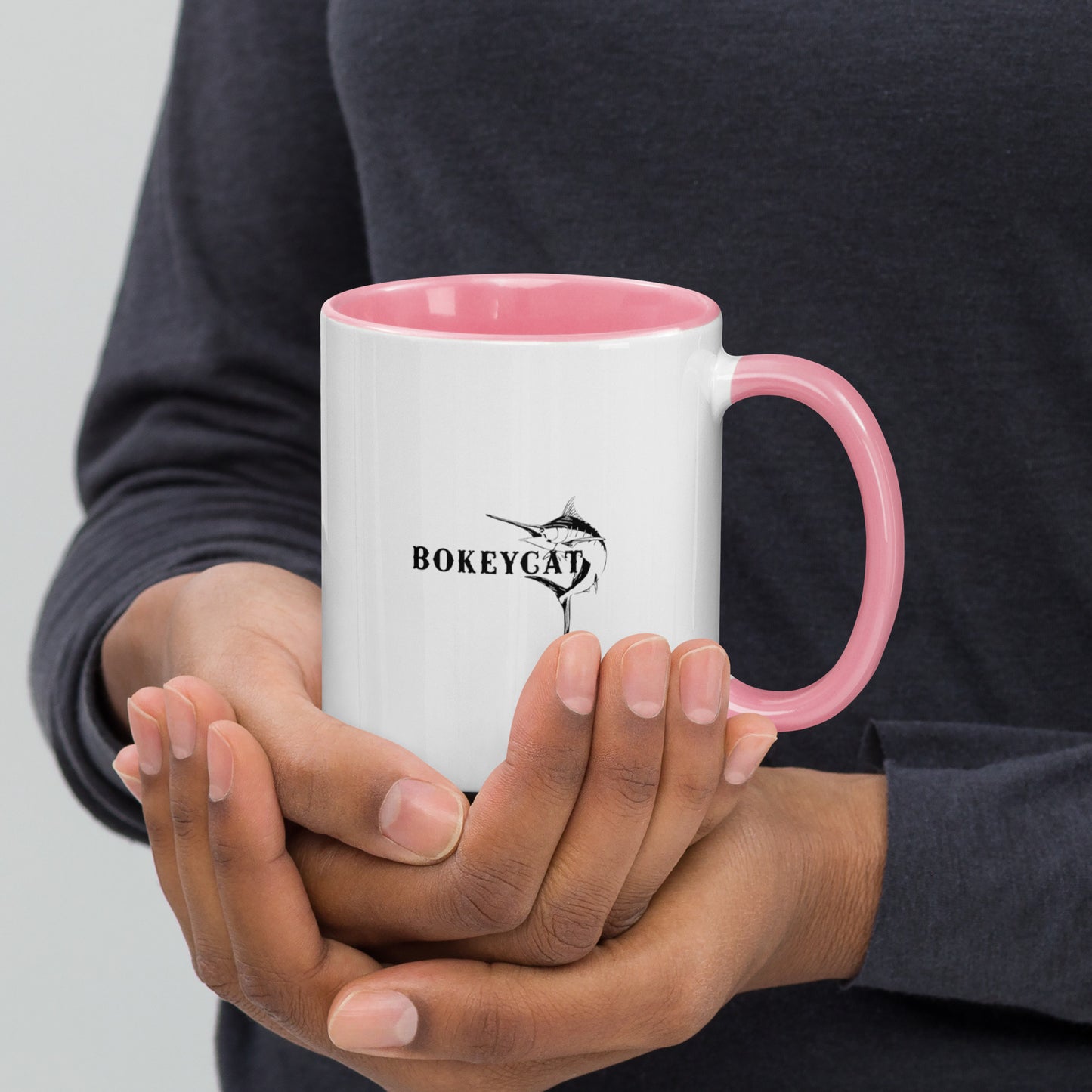 BokeyCat Mug with Color Inside