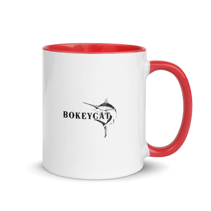 BokeyCat Mug with Color Inside