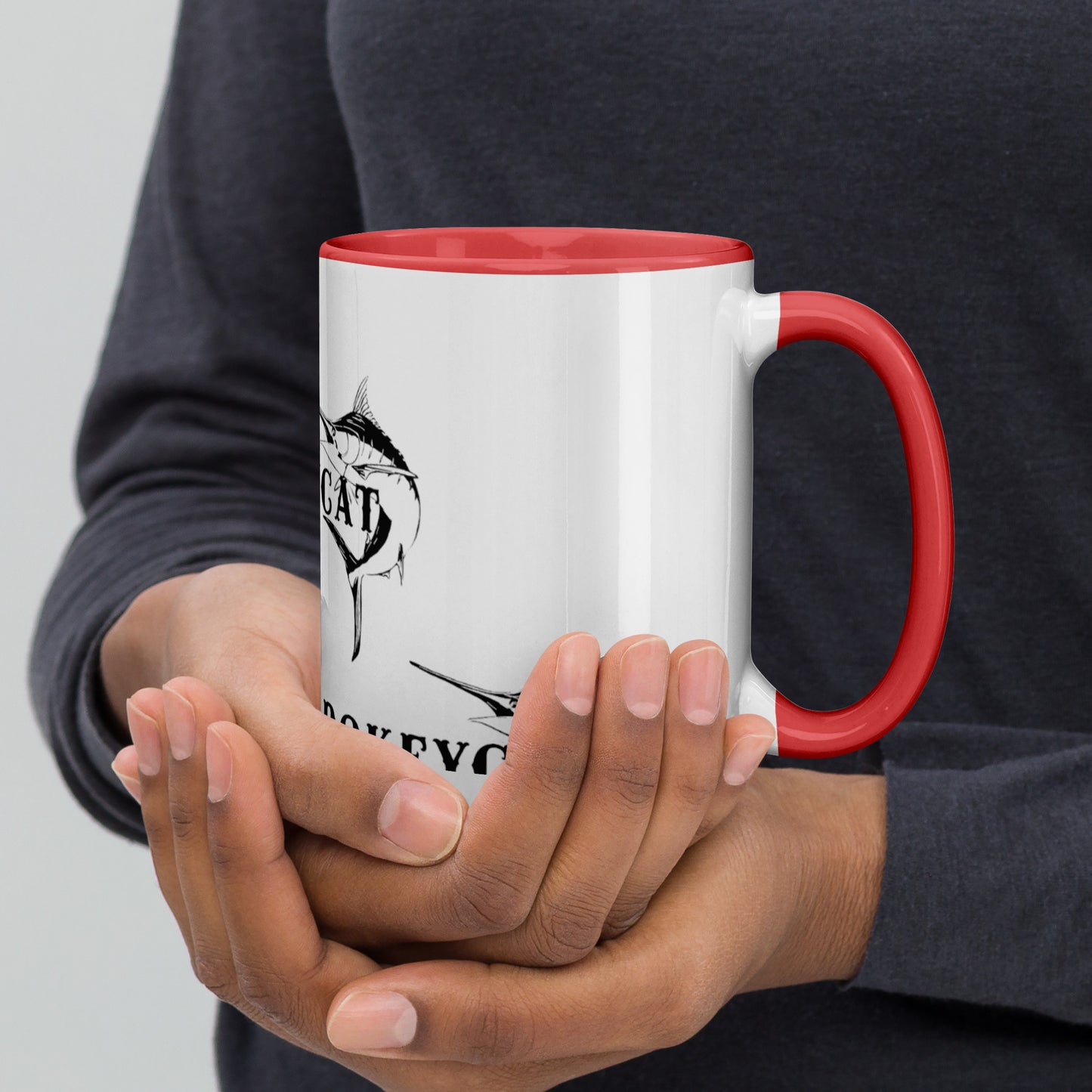 BokeyCat Mug with Color Inside