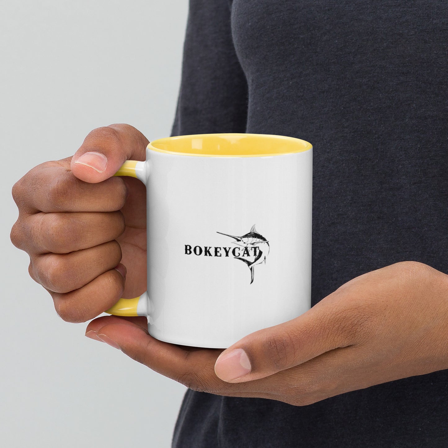 BokeyCat Mug with Color Inside