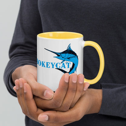 BokeyCat Mug with Color Inside