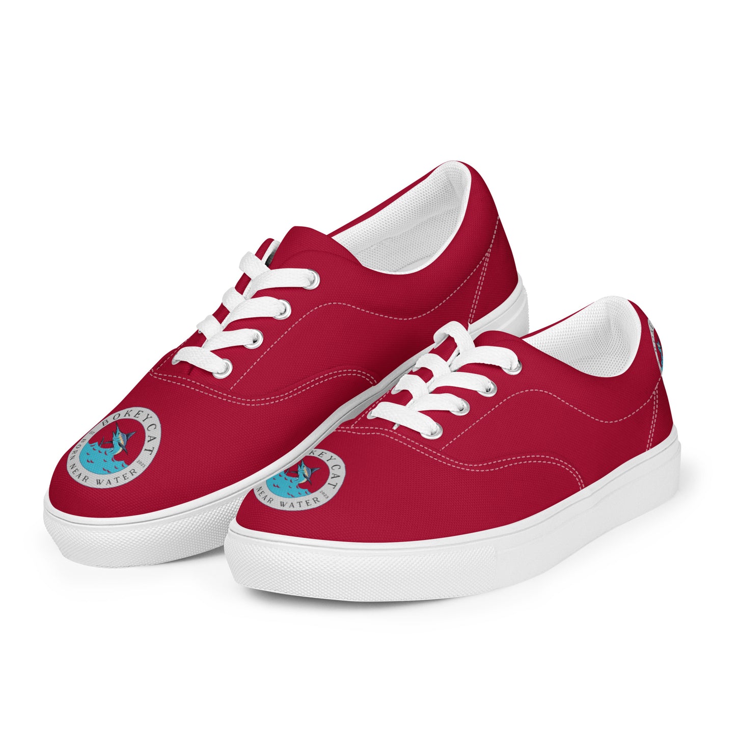 BokeyCat women’s lace-up canvas shoes