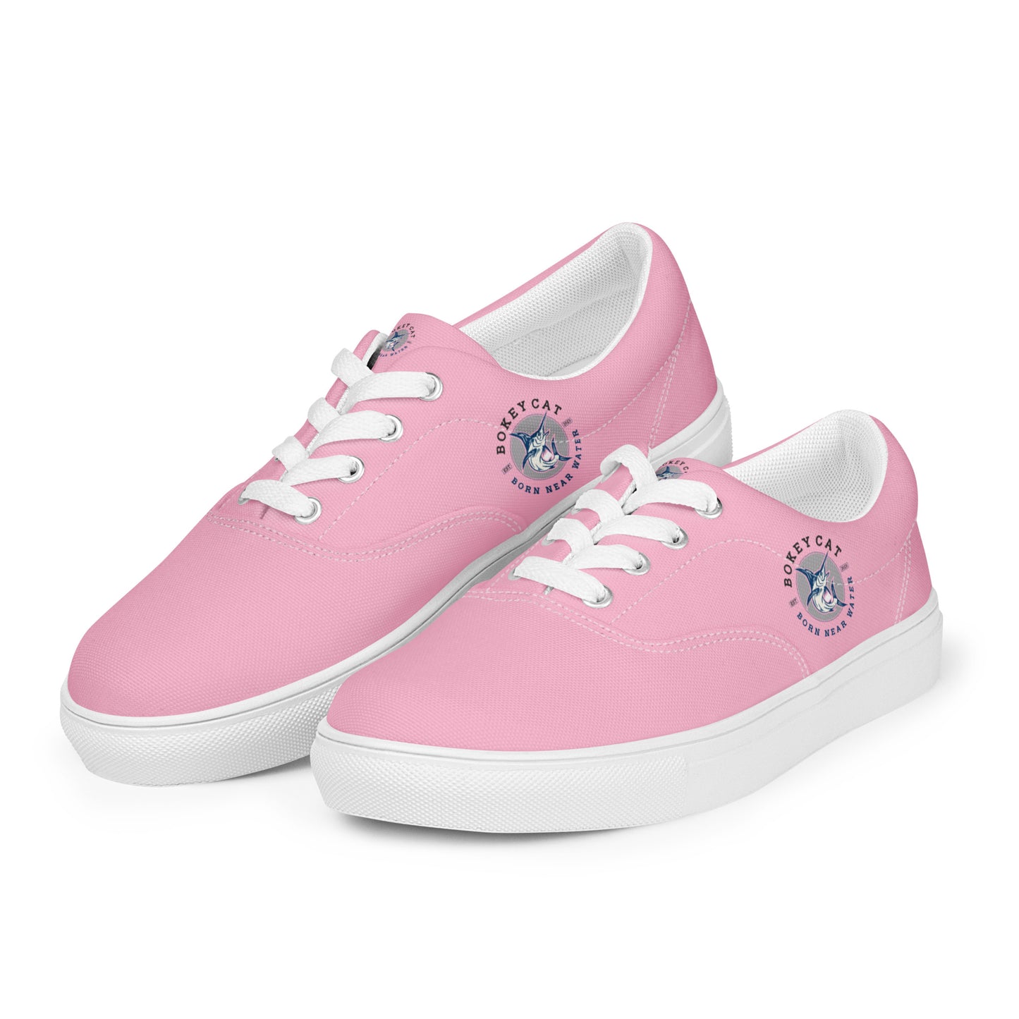 Women’s lace-up canvas shoes