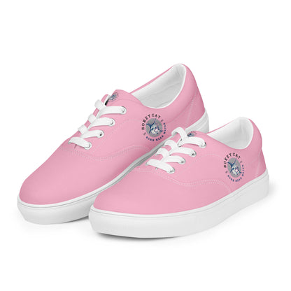 Women’s lace-up canvas shoes