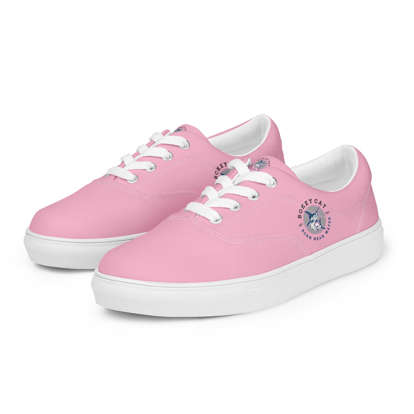 Women’s lace-up canvas shoes