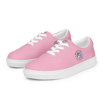 Women’s lace-up canvas shoes