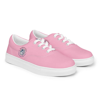Women’s lace-up canvas shoes