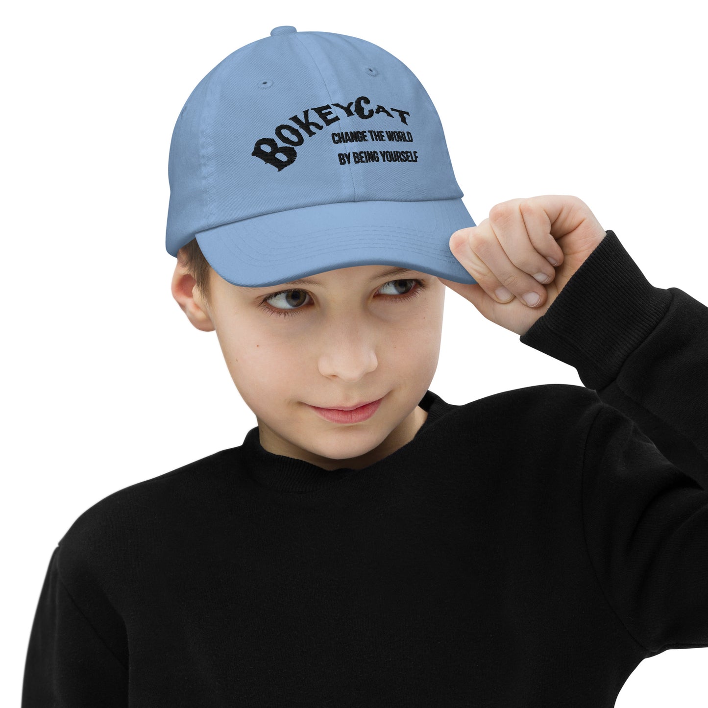 BokeyCat Youth baseball cap