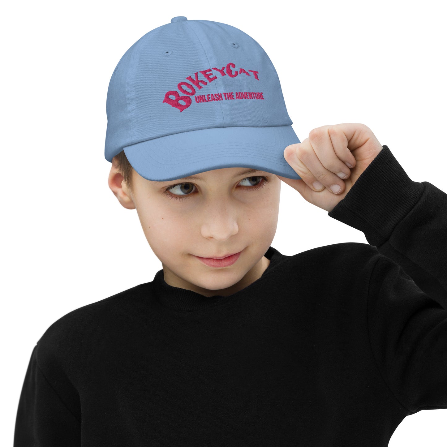 BokeyCat Youth baseball cap