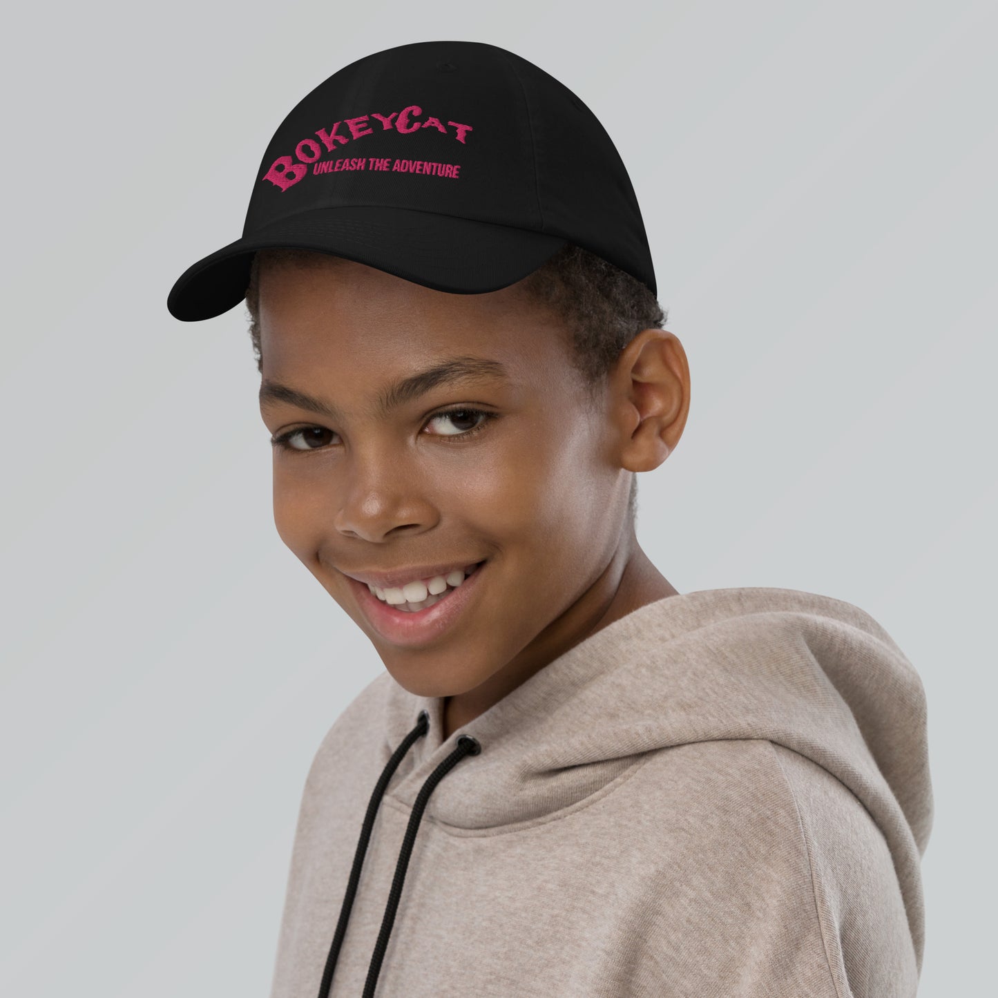 BokeyCat Youth baseball cap