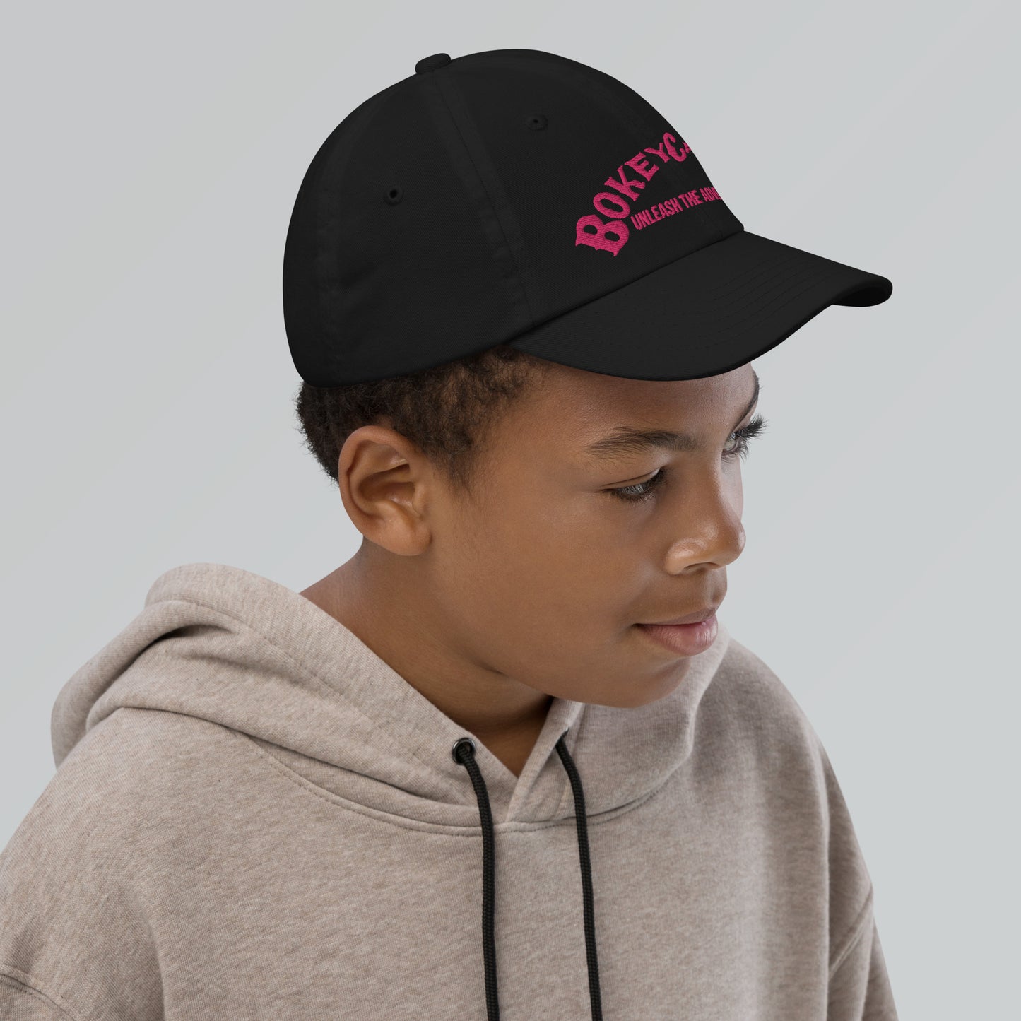 BokeyCat Youth baseball cap