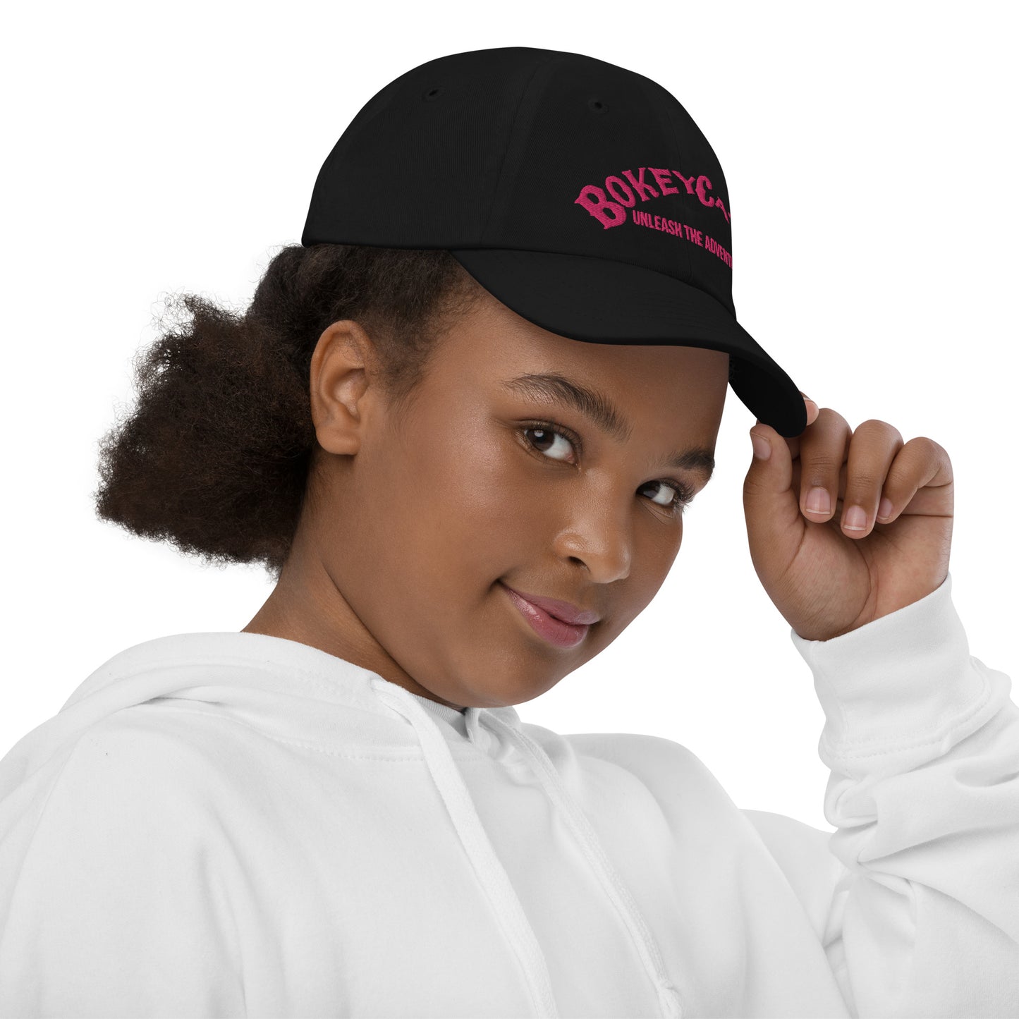 BokeyCat Youth baseball cap