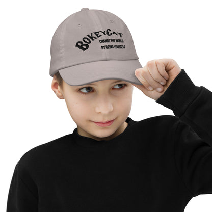 BokeyCat Youth baseball cap