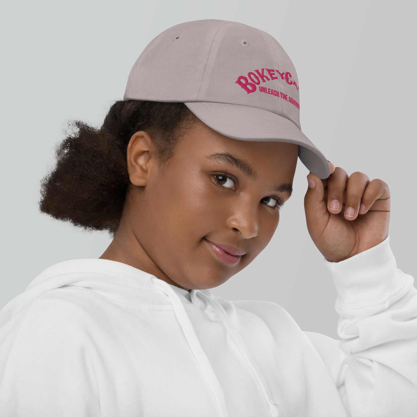 BokeyCat Youth baseball cap