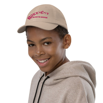 BokeyCat Youth baseball cap