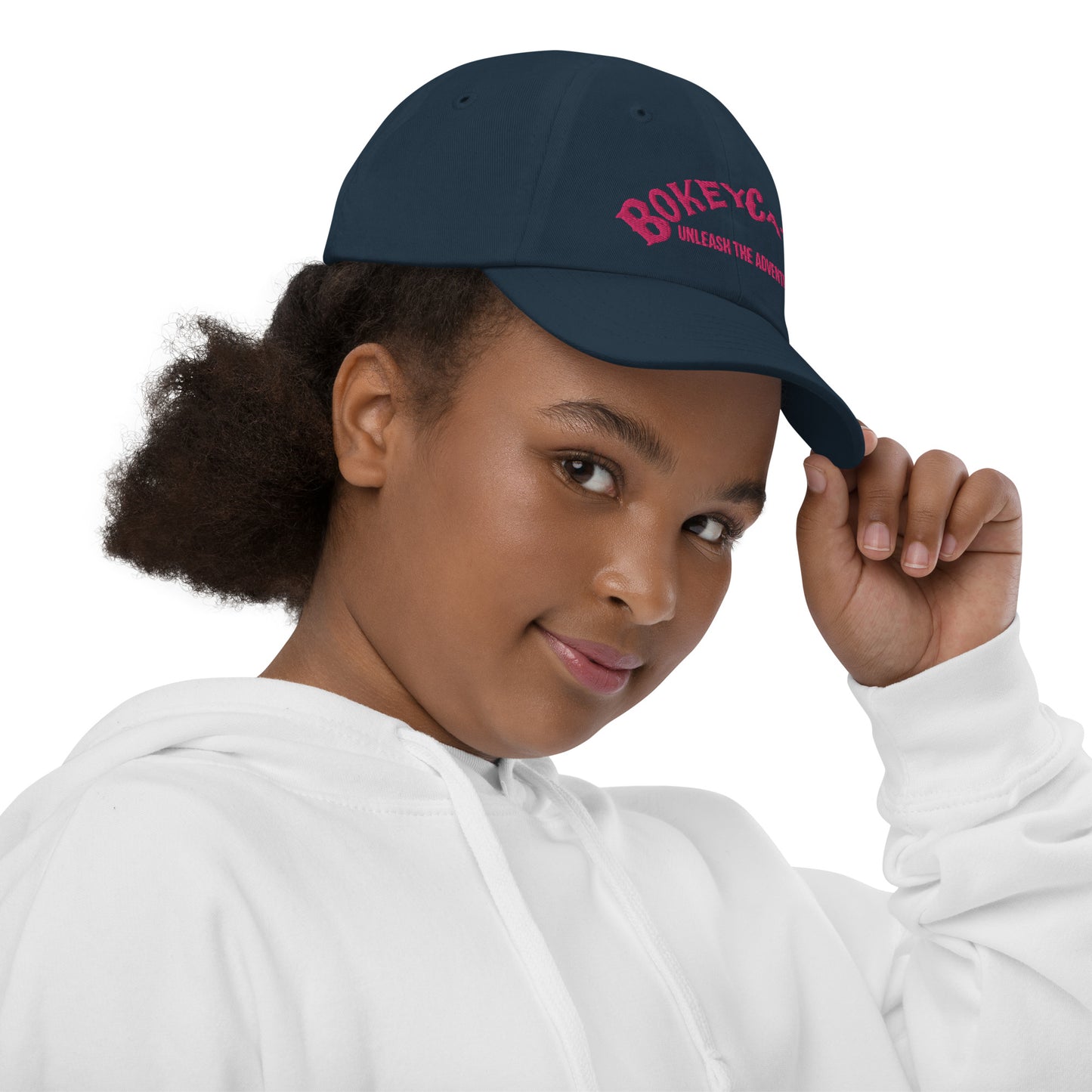 BokeyCat Youth baseball cap