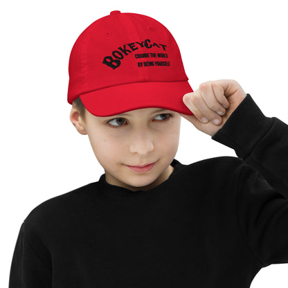 BokeyCat Youth baseball cap