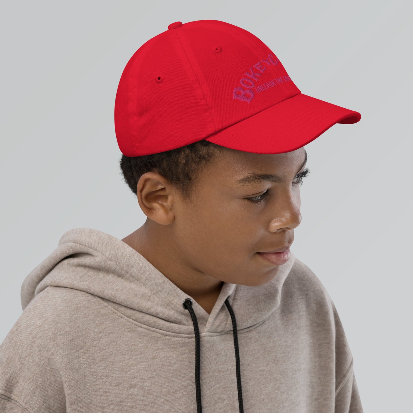 BokeyCat Youth baseball cap