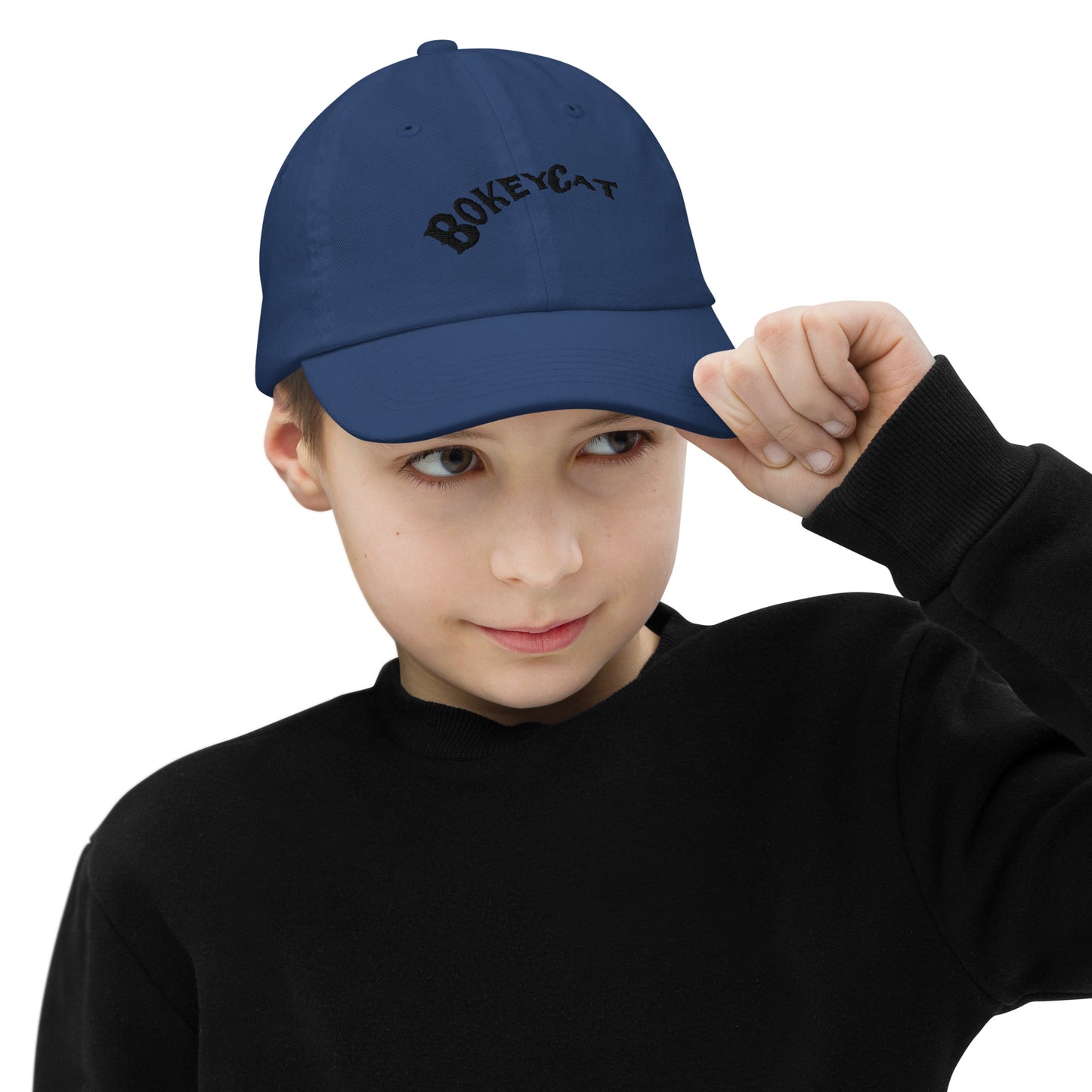 BokeyCat Youth baseball cap